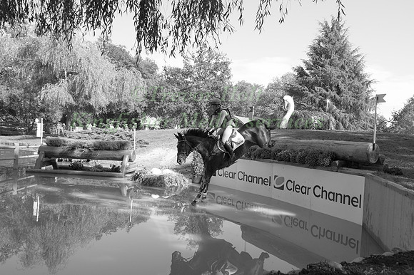 Kirsty Johnston (GBR) riding Opposition Detective