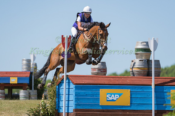 GEORGIE STRANG (GBR) AND COOLEY EARL