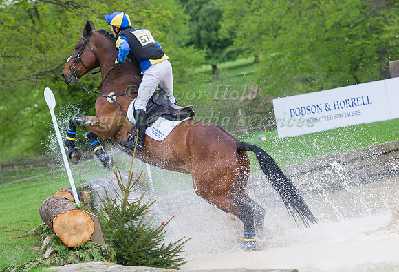 Tyler Cassells riding  MYSTIC MILLION