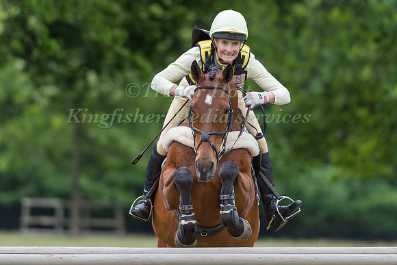 LUCINDA GREEN (GBR) AND RIDDICK VEH