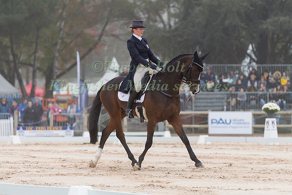FLORA HARRIS (GBR) AND BAYANO