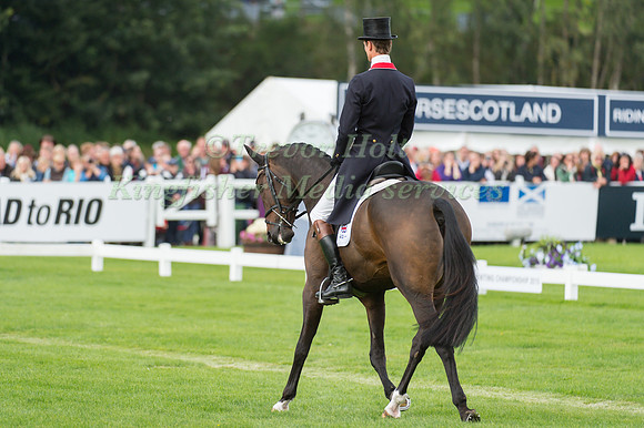 William Fox-Pitt of Great Britain riding Bay My Hero