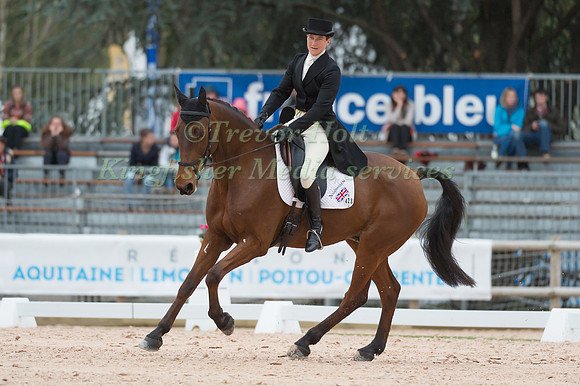 Emily Lahore (GBR) riding Hexmaleys Hayday