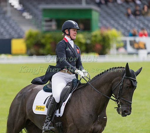 Nicola Wilson (GBR) and  Bulana