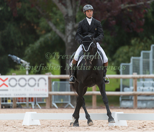 Gilles Pons of France riding  Quoariss Menjoulet