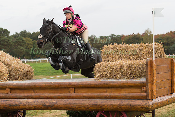 Emma Hyslop-Webb of Great Britain riding Pennlands Douglas
