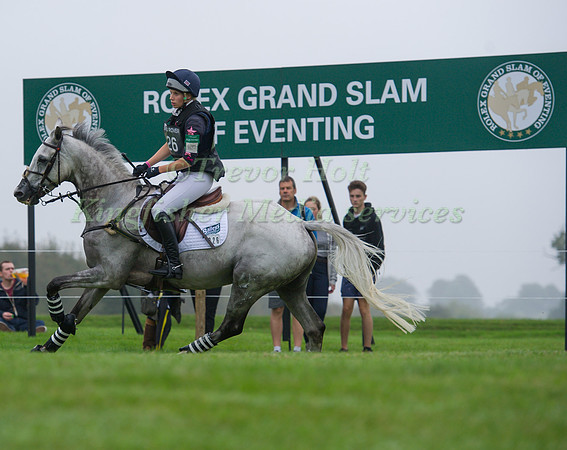 Gina Ruck (GBR) riding Rehy Too competing in the Cross Country Phase