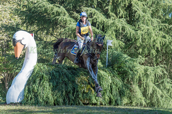 Karin Donckers (BEL) riding Fletcha Van T Verahof