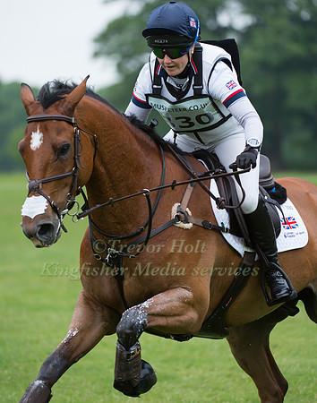 Laura  Collett (GBR) riding  Mr Bass