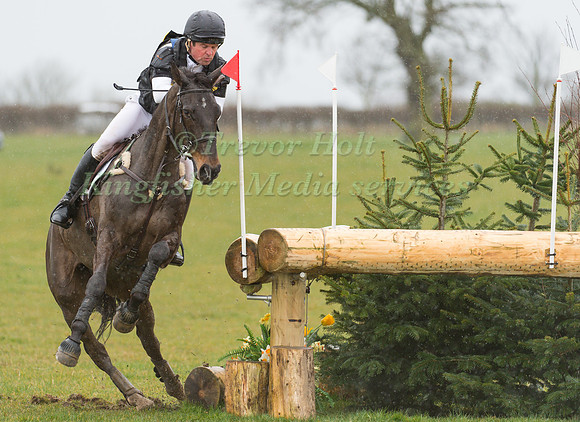 Jamie Atkinson riding Fernhill in Action
