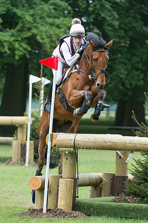 Rose  Carnegie (GBR) riding  Master Rory