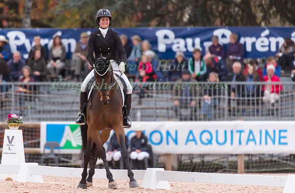 Jennie Brannigan of the United States of America riding Cambalda