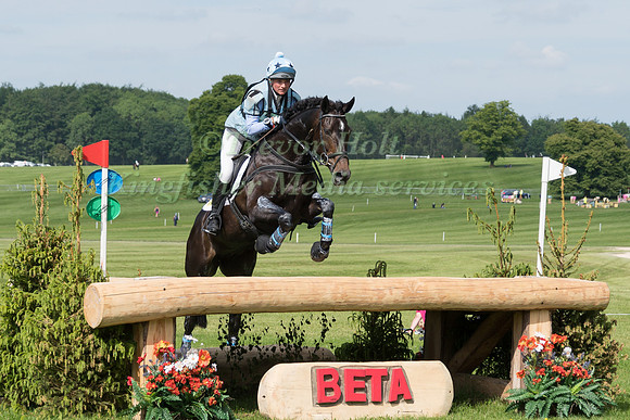 ALICE PEARSON (GBR) AND SAMBA