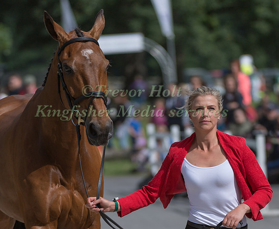 GEORGIE STRANG (GBR) AND COOLEY EARL AT THE EQUI-TREK CCI *** FINAL HORSE INSPECTION OF THE 2017 BRAMHAM INTERNATIONAL HORSE TRIALS