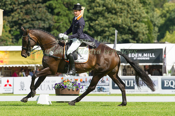 CHRISTOPHER  BURTON (AUS) RIDING CARIBA 15