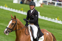 Andrew Nicholson (NZL) riding Nereo in the Dressage phase  of  the 2017 Mitsubishi Motors  Badminton Horse Trials