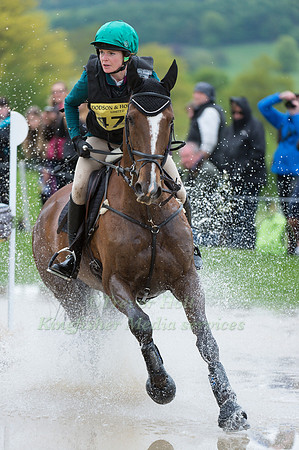 Julia Norman riding  LEAMHCHOILL DRIFTER