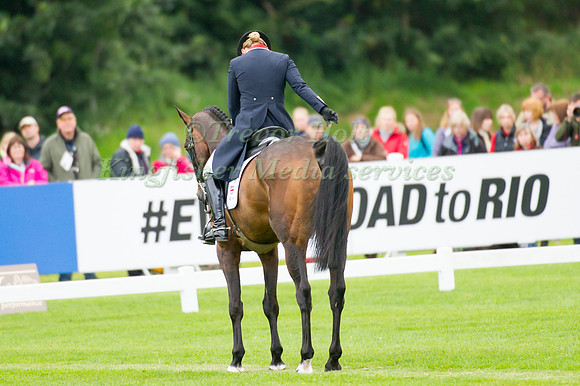 Kitty King of Great Britain riding Persimmon