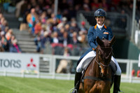 Alice Naber-Lozeman (NL) riding ACSI Harry Belafonte in the Dressage phase  of  the 2017 Mitsubishi Motors  Badminton Horse Trials