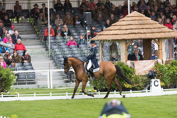 Michael Jung (GER) riding La Biosthetique Sam FBW in the Dressage phase  of  the 2017 Mitsubishi Motors  Badminton Horse Trials