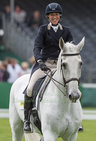 Louisa Milne Home (GBR) and  King Eider