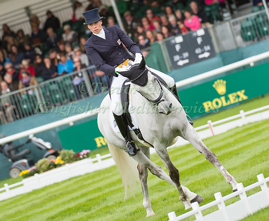 Gina Ruck (GBR) and  Rehy Too