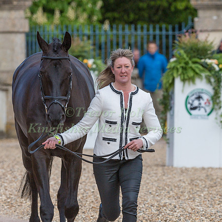 Nicola Wilson (GBR) and  Bulana