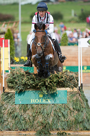 Kristina Cook (GBR) and Calvino II