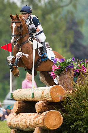 Holly Woodhead (GBR) riding DHI Lupison