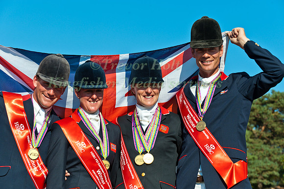 Kristina Cook Oliver Townend William Fox-Pitt Nicola Wilson