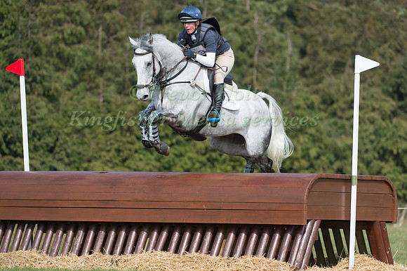 Flora Harris  riding Cooley Lord Lux