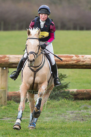 Emily Parker (GBR) riding The Milky Bar Kid