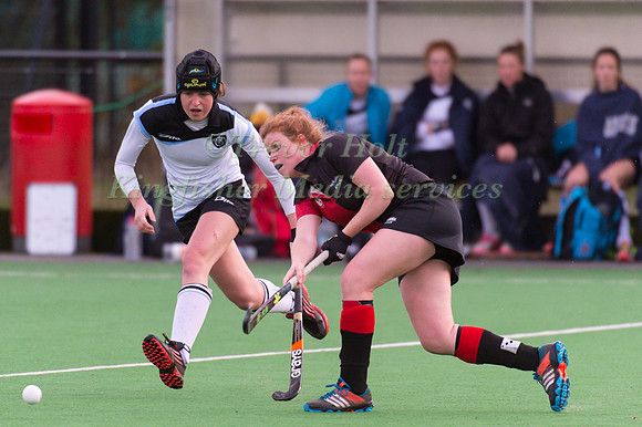 Lucy McNaught of Bowdon Highton qnd Laura Bridge of Clifton