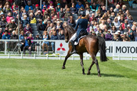 Alice Naber-Lozeman (NL) riding ACSI Harry Belafonte in the Dressage phase  of  the 2017 Mitsubishi Motors  Badminton Horse Trials