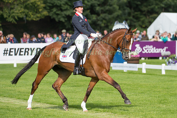 Nicola Wilson of Great Britain riding One Two Many