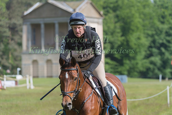 ANTHONY CLARK (GBR) AND BASKIN WICKED GAME