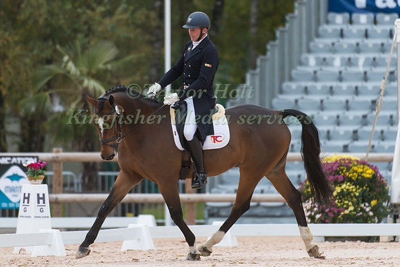 Francis Clement of France riding  Prestige Des Clotins