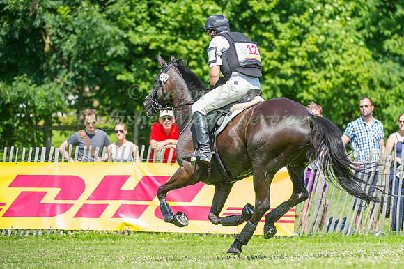 Andreas Dibowski riding FRH Butts Avedon  cross country