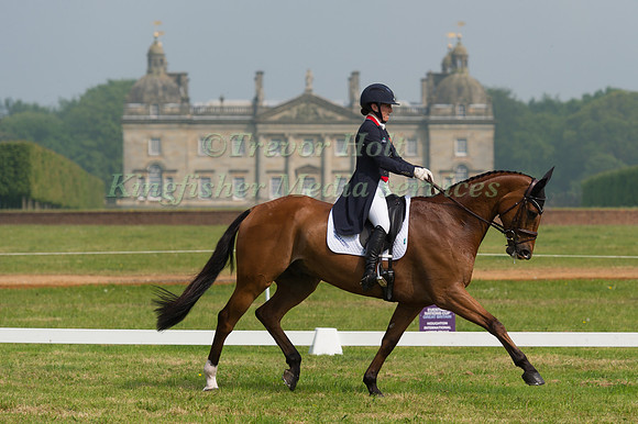 LAURA COLLETT (GBR) AND MR BASS