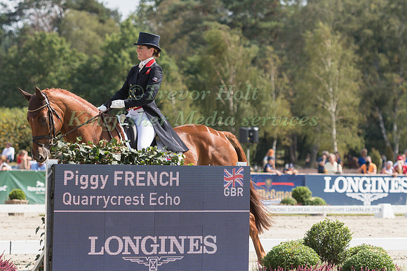Piggy French (GBR) and Quarrycrest Echo