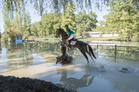 Camilla Speirs (IRL) riding Portersize Just a Jiff