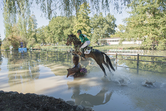 Camilla Speirs (IRL) riding Portersize Just a Jiff
