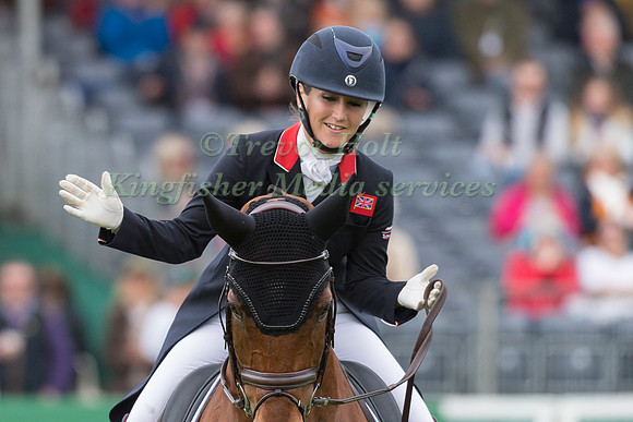 Laura Collett (GBR) and  Mr Bass