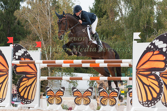 Karin Donckers (BEL) riding Fletcha Van T Verahof
