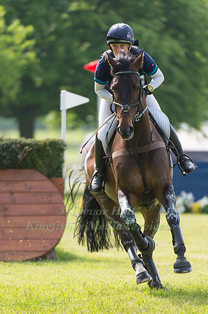 Daisy  Berkeley (GBR) riding  Ballinteskin Cooper S