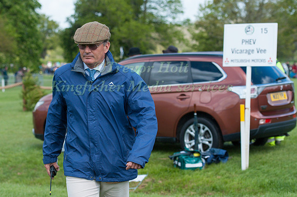 Course designer Giuseppe Della Chiesa at the Vicarage Vee