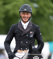 ANDREW  NICHOLSON (NZL) AND SWALLOW SPRINGS TAKING PART IN THE DRESSAGE PHASE OF THE  CCI THREE STAR COMPETITION AT THE 2017 EQUI-TREK BRAMHAM INTERNATIONAL HORSE TRIALS