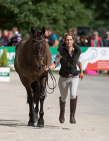 CAROLINE  POWELL (NZL) AND ON THE BRASH AT THE EQUI-TREK CCI *** FINAL HORSE INSPECTION OF THE 2017 BRAMHAM INTERNATIONAL HORSE TRIALS