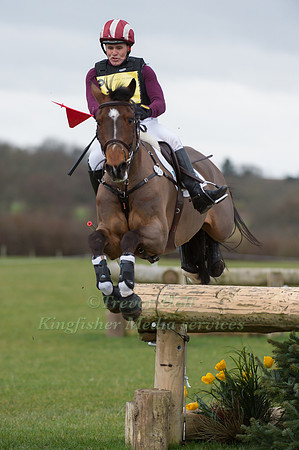 Blyth  Tait (NZL) riding Dassett Courage