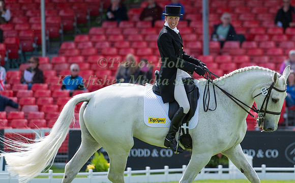 Louisa Milne Home (GBR) riding King Eider
